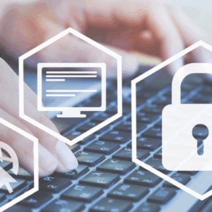 cybersecurity and fraud prevention graphic