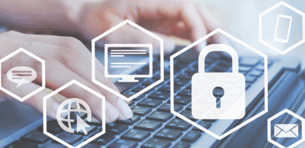 cybersecurity and fraud prevention graphic