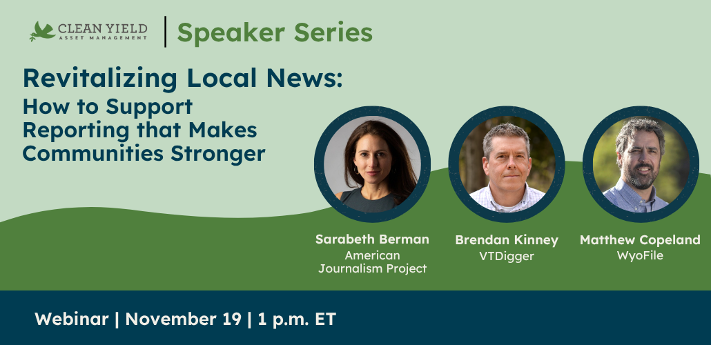 Independent Journalism webinar graphic